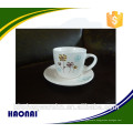 new design hot sale ceramic coffee cup and saucer,porcelain cup and saucer